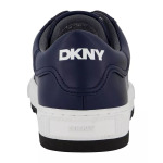 Мужские кроссовки из гладкой кожи с пилообразной подошвой DKNY, черный - фото 14