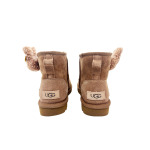 CLASSIC MINI Зимние ботинки женские коричневые Ugg - фото 5