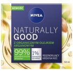 Восстанавливающий ночной крем с органическим аргановым маслом 50мл Nivea, Naturally Good - фото