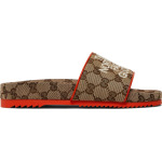 Сандалии The North Face x Gucci Wmns Slide Beige Orange Monogram, бежевый - фото