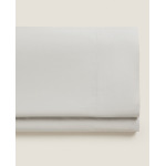 Простыня Zara Home Cotton Percale Flat, серый - фото