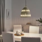 Абажур для подвесного светильника Ikea Torared, 36 см, осока - фото 2