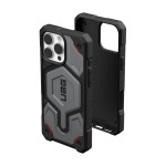 Чехол UAG Monarch Pro для iPhone 16 Pro Max с MagSafe, Kevlar Silver - фото