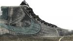 Nike blazer mid premium black leather online