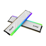 Оперативная память Adata XPG SPECTRIX D35G RGB, 16Гб DDR4 (2x8 Гб), 3200 МГц, AX4U32008G16A-DTWHD35G, белый - фото 2