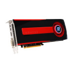 Видеокарта PowerColor Radeon R9 280X, 3 Гб, AXR9 280X 3GBD5-2DHE/OC, черный/красный - фото 2