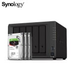 Сетевое хранилище Synology DS1522+ 5-дисковое с 3 жесткими дисками Seagate IronWolf ST8000VN004 емкостью 8 ТБ - фото