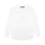 Лонгслив Palm Angels Double Logo Over Long-Sleeve Tee 'White/Fuchsia', белый - фото