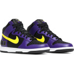 Кроссовки Nike Dunk High Premium EMB 'Lakers', фиолетовый - фото 8