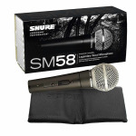 Вокальный микрофон Shure SM58S Handheld Cardioid Dynamic Microphone with On / Off Switch - фото