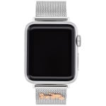 Сетка из нержавеющей стали 38/40/41 мм ремешок apple watch® COACH, серебряный - фото