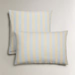 Наволочка Zara Home Stripe Print, синий - фото