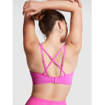 Спортивный бюстгальтер Victoria's Secret Pink Seamless Air Medium-impact, розовый - фото 3