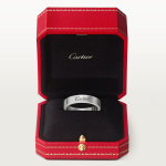 Кольцо Cartier C de Cartier Wedding, 4 мм, платина - фото 3