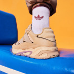 Кроссовки Adidas originals Niteball 1.0 Lifestyle, бежево-розовый - фото 3