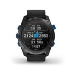 Умные часы Garmin Descent MK2i, 1.4", Wi-Fi, титановый серый/черный - фото