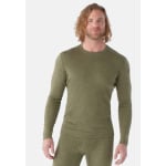 Майка CLASSIC THERMAL MERINO BASE LAYER CREW Smartwool, зимний мох-вереск - фото