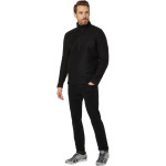 Толстовка Smartwool Hudson Trail Fleece 1/2 Zip Sweater, черный - фото 4