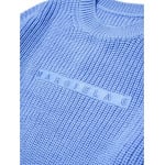 MM6 Maison Margiela Kids платье-джемпер из смесовой шерсти, синий - фото 4