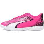 Кроссовки PUMA Ultra Play Indoor Training, цвет Poison Pink/PUMA White/PUMA Black - фото 4