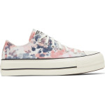 Кроссовки Converse Wmns Chuck Taylor All Star Platform Low Washed Florals, разноцветный - фото