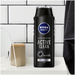 Nivea Men Active Clean шампунь для волос с активированным углем, 400 мл - фото 4