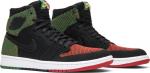 Кроссовки Air Jordan 1 Retro High Flyknit Black History Month, черный - фото 8