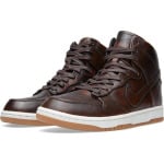 Кроссовки Nike Dunk High Lux SP 'Burnished Leather', коричневый - фото 3