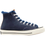 Кроссовки Converse Tri Panel x Chuck 70 Hi Navy Shearling, розовый - фото