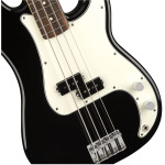 Бас-гитара Fender Player Precision Bass — черная с накладкой Pau Ferro - фото 4