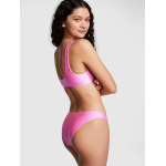 Трусы бикини Victoria's Secret Pink Brazilian, розовый - фото 4