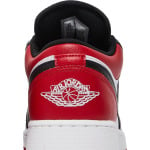 Кроссовки Air Jordan 1 Low GS Bred Toe, красный - фото 7