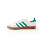 Бело-зеленые кроссовки adidas Originals Gazelle - фото 2