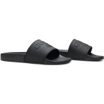 Сандалии Gucci Logo Rubber Slide Black, черный - фото 8