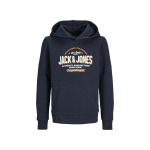 Толстовка с капюшоном LOGO MINI Jack & Jones, темно-синий - фото 7