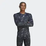 Функциональная рубашка adidas Performance "TECHFIT ALLOVER PRINT TRAINING LONGSLEEVE", черный - фото 2