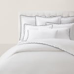 Подушка Malin Scallop Organic Cotton Sham, King Ralph Lauren, синий - фото 2