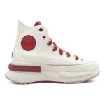 Кроссовки женские Run Star Legacy CX Canvas High-top Red And White Converse - фото 2