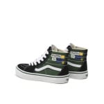 Кроссовки Sk8-Hi Tapered VN0007PZBMV1 Vans, зеленый/черный - фото 3