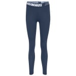 Леггинсы Hummel Maja Cotton Mid Waist, синий - фото