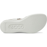 Сандалии ECCO Flowt Wedge Cork, цвет Silver/White - фото 3