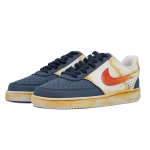 Кроссовки Nike Court Vision 1 Skateboarding Shoes Men Low-top Orange, темно-синий - фото 3