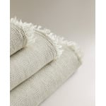 Полотенце Zara Home Waffle-Knit Linen - фото 2