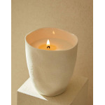 Свеча Zara Home Textured Ceramic Candle, белый - фото 5