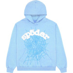 Худи Sp5der Web Hoodie 'Sky Blue', синий - фото