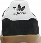 Adidas gazelle black white gum clearance