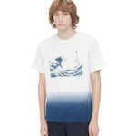 Футболка Uniqlo UT Graphic Ukiyo-e (Hokusai), белый - фото 4