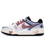 Кроссовки Nike Full Force Skateboarding Shoes Men Low-top Blue/gray/red, цвет Dodger Blue - фото