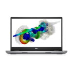 Ноутбук Dell Precision 7000 7770, 17.3", 64 ГБ/1 ТБ, i7-12850HX, RTX A1000, серый, английская клавиатура - фото