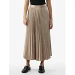 Плиссированная юбка Y.A.S "YASCELINE HW MIDI SKIRT S. NOOS", цвет Fungi - фото